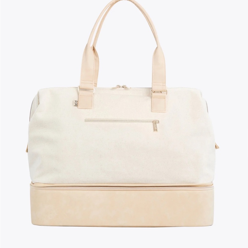 Beis convertible weekender in beige - excellent condition